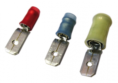 Fiche plate mâle isolée 4-6 mm2 cdt 50. disponible abidjan cote d'ivoire.