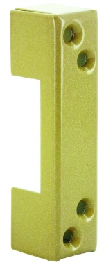 Gâche huisserie métallique 49 pour verrous, bronzée. disponible abidjan cote d'ivoire.