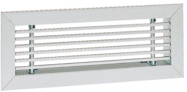 Grille linéaire alu blanc dla 600x150. disponible abidjan cote d'ivoire.