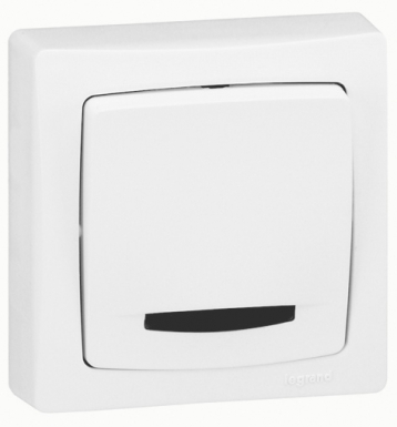 Interrupteur complet va-et-vient à voyant 10ax 250 v devient témoin ou lumineux. disponible abidjan cote d'ivoire.