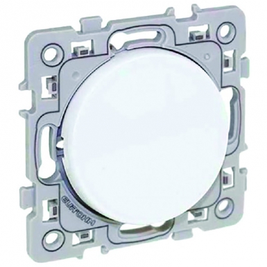 Interrupteur ou va-et-vient 10ax - 250 v~ à bornes auto - blanc. disponible abidjan cote d'ivoire.