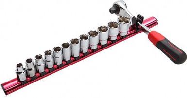 Jeu de 13 outils 1/2" sur rack aimanté. disponible abidjan cote d'ivoire.