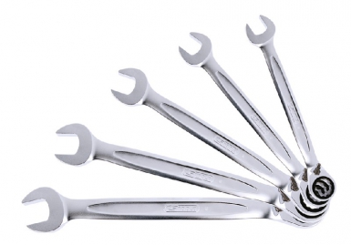 Jeu de 5 clés mixtes à cliquet réversible - 8-10-13-17-19 mm. disponible abidjan cote d'ivoire.