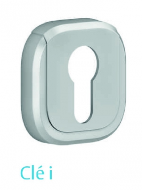 Jeu de rosaces 6455 vercy ah500 clé i chrome velours. disponible abidjan cote d'ivoire.