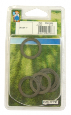 Joints caoutchouc pour lances et raccords taraudage 26 x 34 - blister 5 pcs. disponible abidjan cote d'ivoire.
