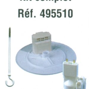 Kit complet pour dalle piton + couvercle dcl+ fiche dcl ø 120 mm. disponible abidjan cote d'ivoire.