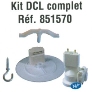 Kit complet pour prédalle piton + couvercle dcl + fiche dcl ø 120 mm. disponible abidjan cote d'ivoire.