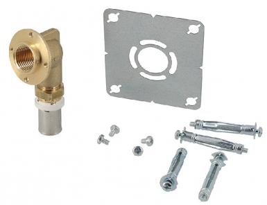 Kit robinetterie pour cloison en plaque de plâtre pour tube fluxo de ø 16 et raccords 1/2". disponible abidjan cote d'ivoire.