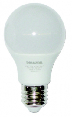 Lampe led " mzd led a60 e27 " 6w 470 lm 840 fr nd. disponible abidjan cote d'ivoire.