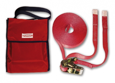 Ligne de vie horizontale 20 m en sangle. disponible abidjan cote d'ivoire.