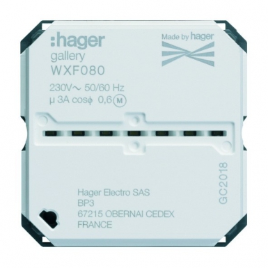 Mécanisme commandes de volets roulants 10 ax - 250 v - ip2xc 2 modules bouton-poussoir connecté ble. disponible abidjan cote d'ivoire.