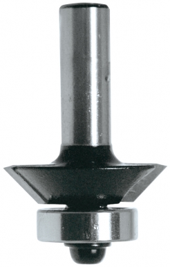 Mèche d"affleureuse ø 26 mm - angle 30° - carbure - queue ø 8 mm - long. disponible abidjan cote d'ivoire.