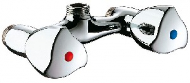 Mélangeur douche mural d2470 - entraxe 110 mm - chromé. disponible abidjan cote d'ivoire.