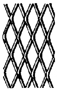 Métal déployé déco aluminium anodisé or 1000x1000 mm type 7-10-10. disponible abidjan cote d'ivoire.