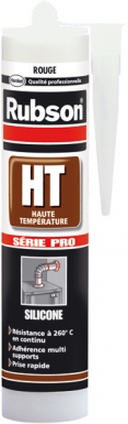 Mastic rubson ht - haute température - rouge - cart. disponible abidjan cote d'ivoire.