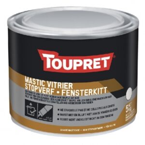 Mastic vitrier - coloris blanc - seau 5 kg. disponible abidjan cote d'ivoire.