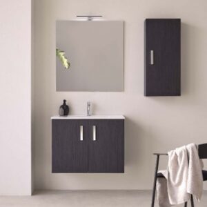 Meuble bas lenox 70 cm (h 55 cm / p 46 cm) - 2 tiroirs - blanc. disponible abidjan cote d'ivoire.