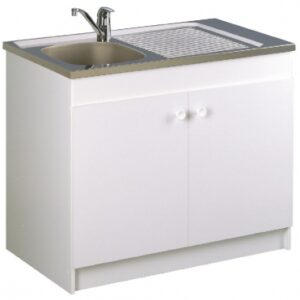 Meuble sous-évier 2 portes - largeur : 800 mm. disponible abidjan cote d'ivoire.