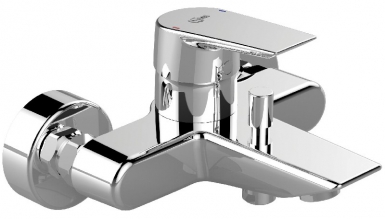 Mitigeur bain-douche mural tesi - chromé. disponible abidjan cote d'ivoire.