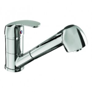 Mitigeur d'évier hospitalier à bec orientable avec douchette extractible. disponible abidjan cote d'ivoire.