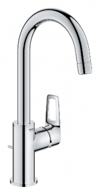 Mitigeur lavabo monotrou bauloop taille l - finition chromé. disponible abidjan cote d'ivoire.