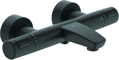 Mitigeur thermostatique bain-douche ceratherm t25 noir mat. disponible abidjan cote d'ivoire.