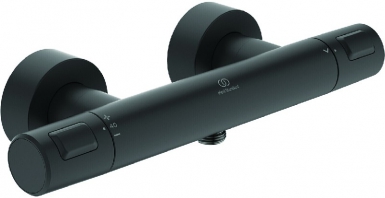 Mitigeur thermostatique douche ceratherm t25 noir mat. disponible abidjan cote d'ivoire.