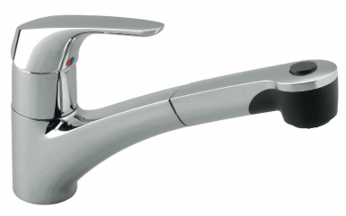 Mitigeur évier cerasprint bec profilé (avec douchette) - chromé. disponible abidjan cote d'ivoire.