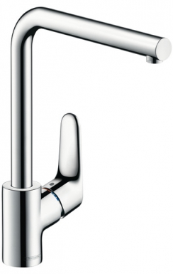 Mitigeur évier focus bec orientable - finition chromé. disponible abidjan cote d'ivoire.