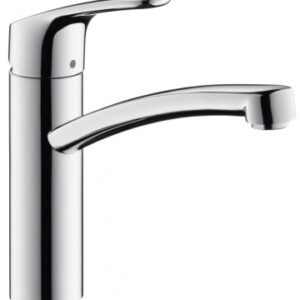 Mitigeur évier focus - finition acier. disponible abidjan cote d'ivoire.