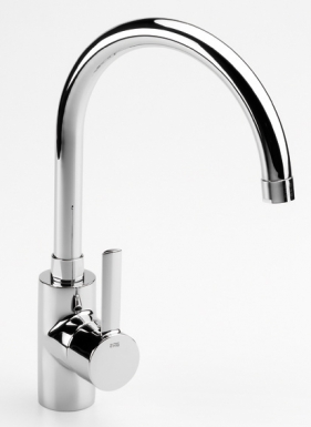 Mitigeur évier targa à bec tube mobile - finition chromé. disponible abidjan cote d'ivoire.