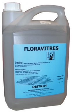 Nettoyant floravitres - nettoie et dégraisse - vitres, miroirs, etc - 5 l. disponible abidjan cote d'ivoire.