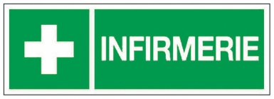 Panneau "infirmerie" - dim. disponible abidjan cote d'ivoire.