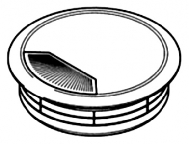 Passe-câbles ø 80 cm chromé​ ​. disponible abidjan cote d'ivoire.