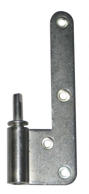 Paumelle universelle male pour huisserie bois acier zingué blanc 130x43 mm dte. disponible abidjan cote d'ivoire.