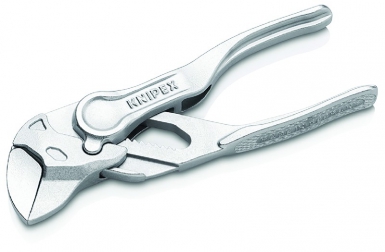 Pince-clé xs pince et clé à la fois chromée 100 mm. disponible abidjan cote d'ivoire.