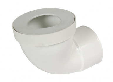 Pipe courte femelle sortie 90° avec joint à lèvre en élast. disponible abidjan cote d'ivoire.