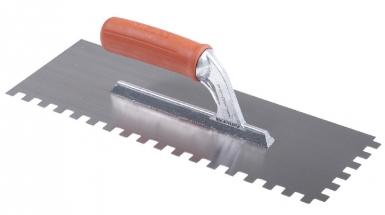 Platoir denté 36 x 13 cm avec poignée en latex - dents 10 x 10 mm. disponible abidjan cote d'ivoire.