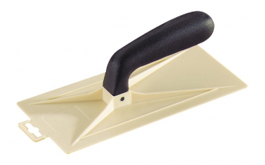 Platoir à gréser- rigide - poignée plastique renforcé - 28 x 13 cm. disponible abidjan cote d'ivoire.