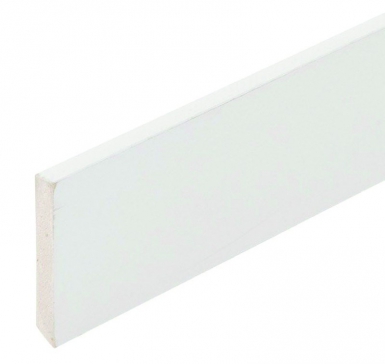 Plinthes revêtues blanc carré 10 x 100 mm - long. disponible abidjan cote d'ivoire.