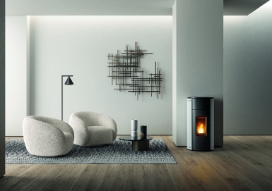 Poêles à granules kunal airxup 8 kw nu. disponible abidjan cote d'ivoire.