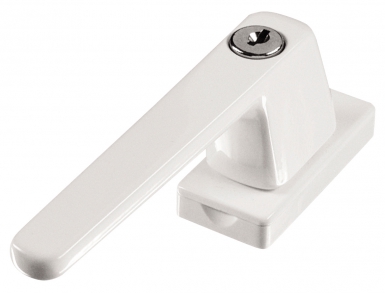 Poignée de fenêtre à clé blanc. disponible abidjan cote d'ivoire.