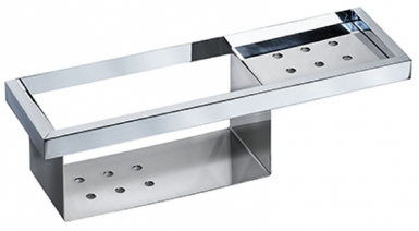 Porte-savon douche - urban - chromé. disponible abidjan cote d'ivoire.