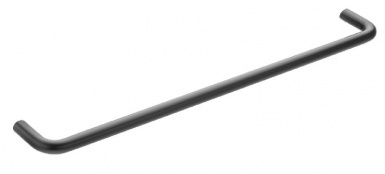 Porte-serviette 60 cm - bwc - noir mat. disponible abidjan cote d'ivoire.