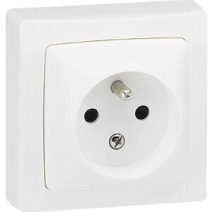 Prise de courant complète 2p+t 16a 250 v avec éclips de protection. disponible abidjan cote d'ivoire.