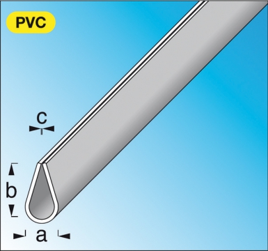 Profilé de cadre, pvc (rigide) blanc dim. disponible abidjan cote d'ivoire.