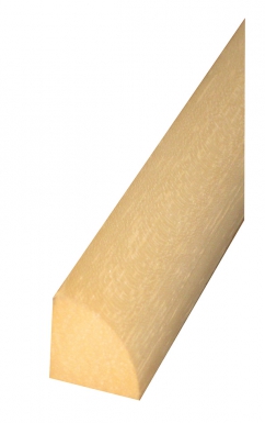 Quart de rond ayous 23 x 23 mm lg. disponible abidjan cote d'ivoire.