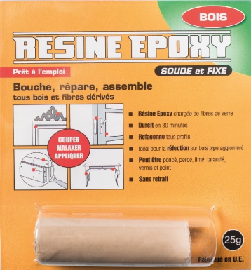 Résine epoxy bois - 25 g - coul. disponible abidjan cote d'ivoire.