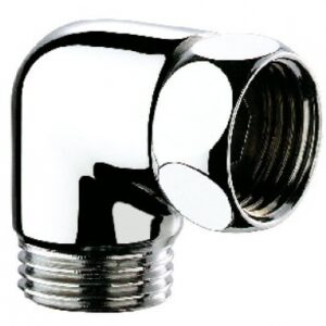Raccord équerre à écrou - mf 1/2" - laiton chromé (par 2 pièces). disponible abidjan cote d'ivoire.