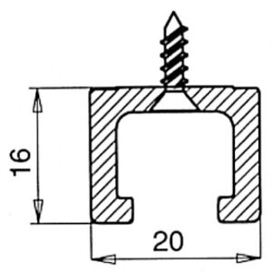 Rail à visser lg. disponible abidjan cote d'ivoire.